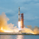 The launch of Skylab 1, the final mission of the Saturn V rocket (NASA)